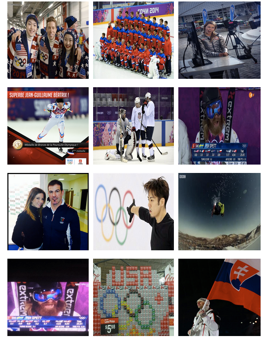 Sochi 2014 - day 4: photo grid